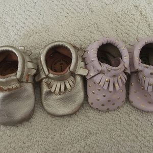 Bundle of 2 freshly picked baby moccasins